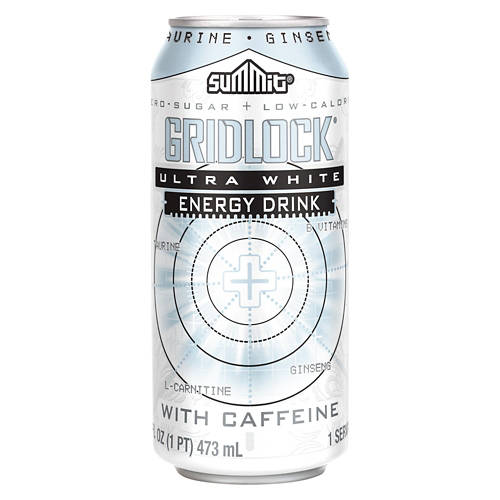 Summit Ultra White Energy Drink, 16 fl oz Can